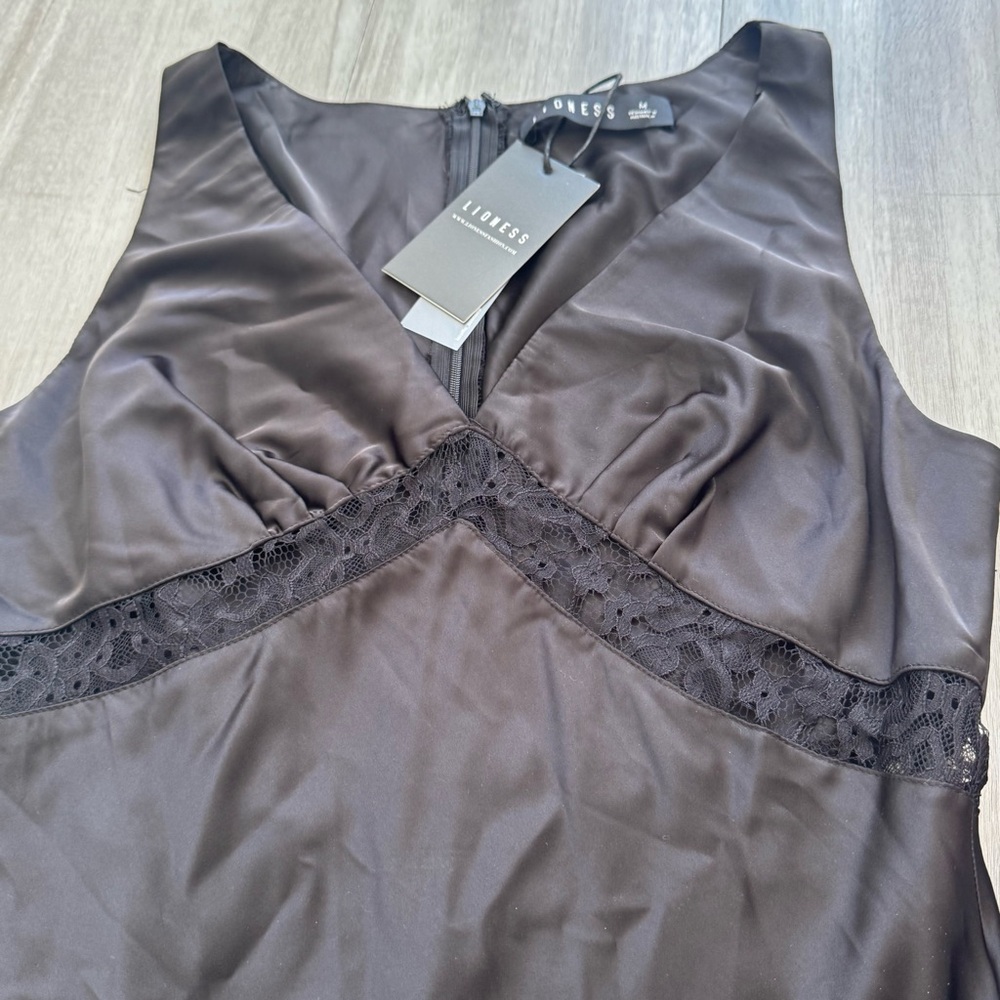 Lioness Women's Dakota Mini Dress in black NWT - Picture 3 of 8